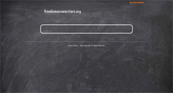 Desktop Screenshot of freedomcarewarriors.org